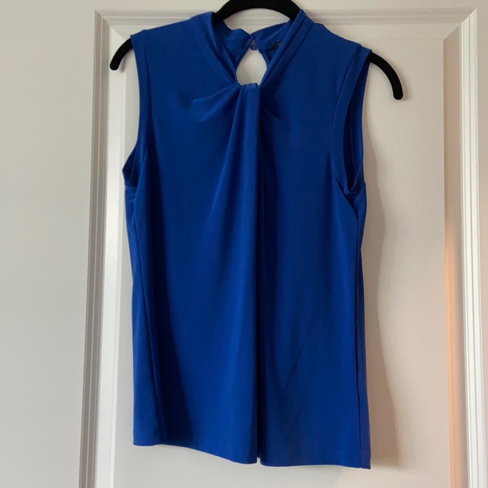 NWOT Tommy hilfiger royal blue blouse